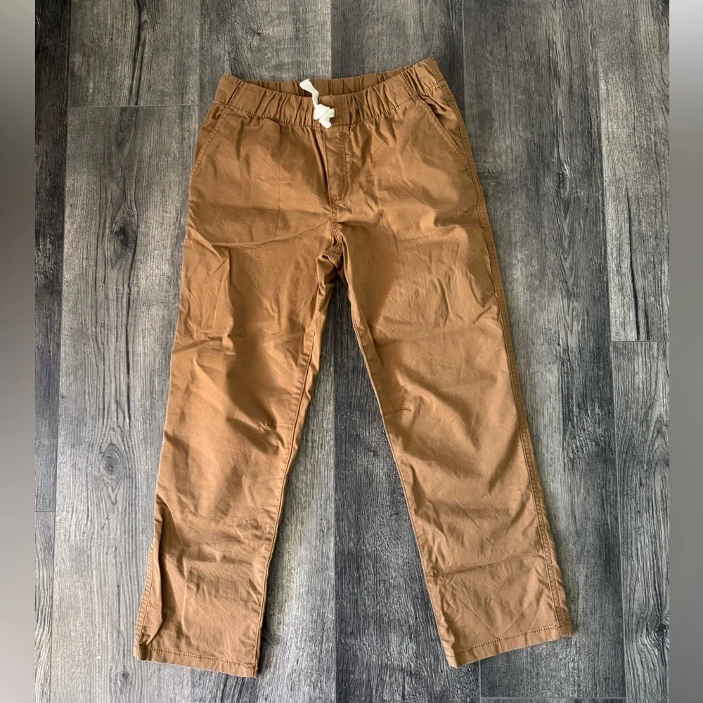 Boys' Straight Fit Casual Cargo Pants - Reinforced Knee, size 12